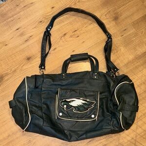 Philadelphia Eagles Leather Duffle Bag